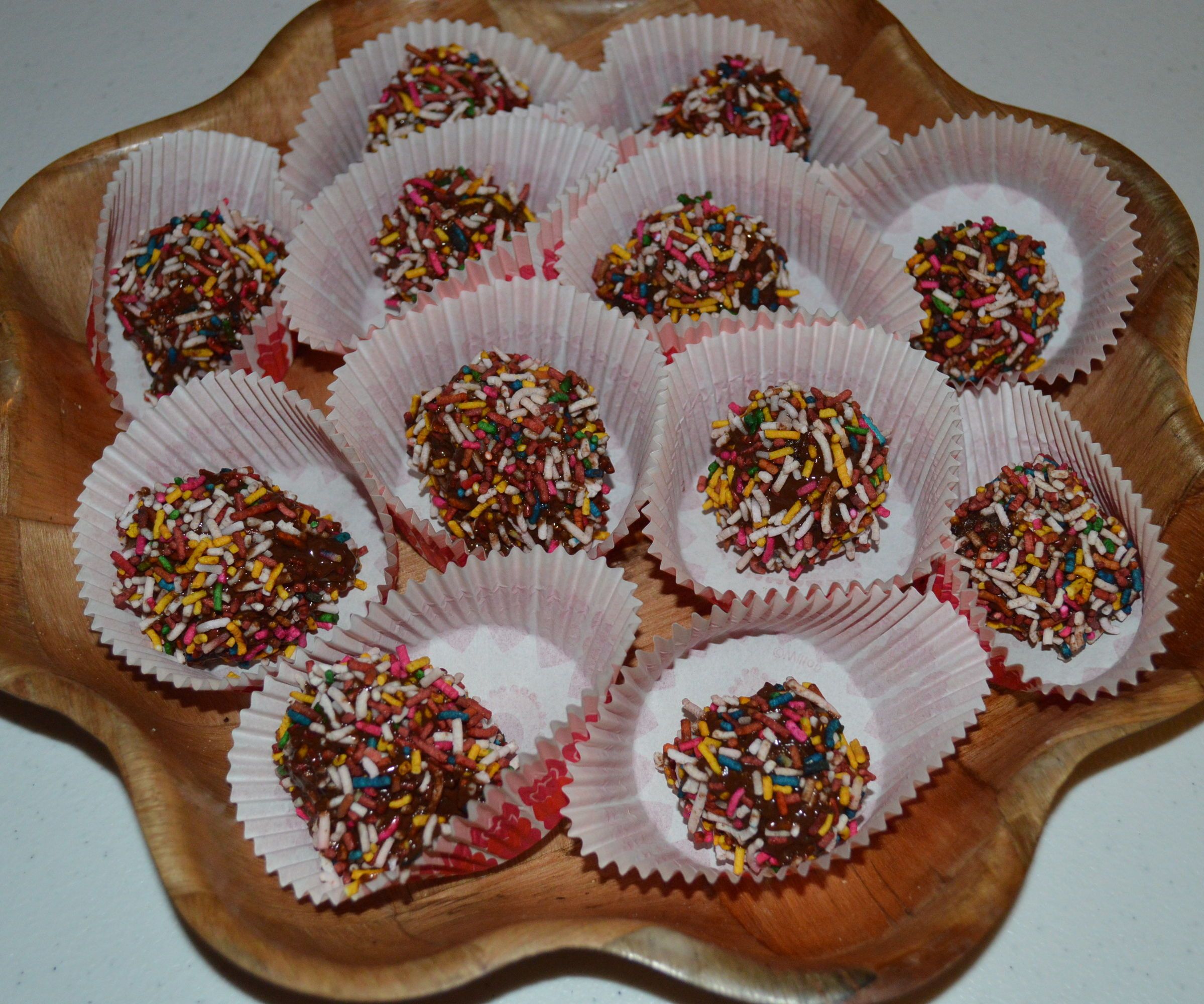 Non Dairy Chocolate Peanut Butter Truffles 