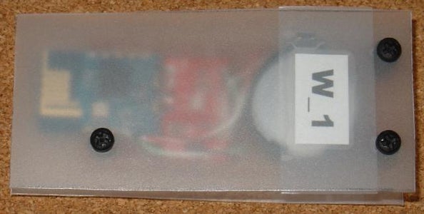 Sensor Construction -- W_1 – Temperature, Humidity and Barometric Pressure Sensor