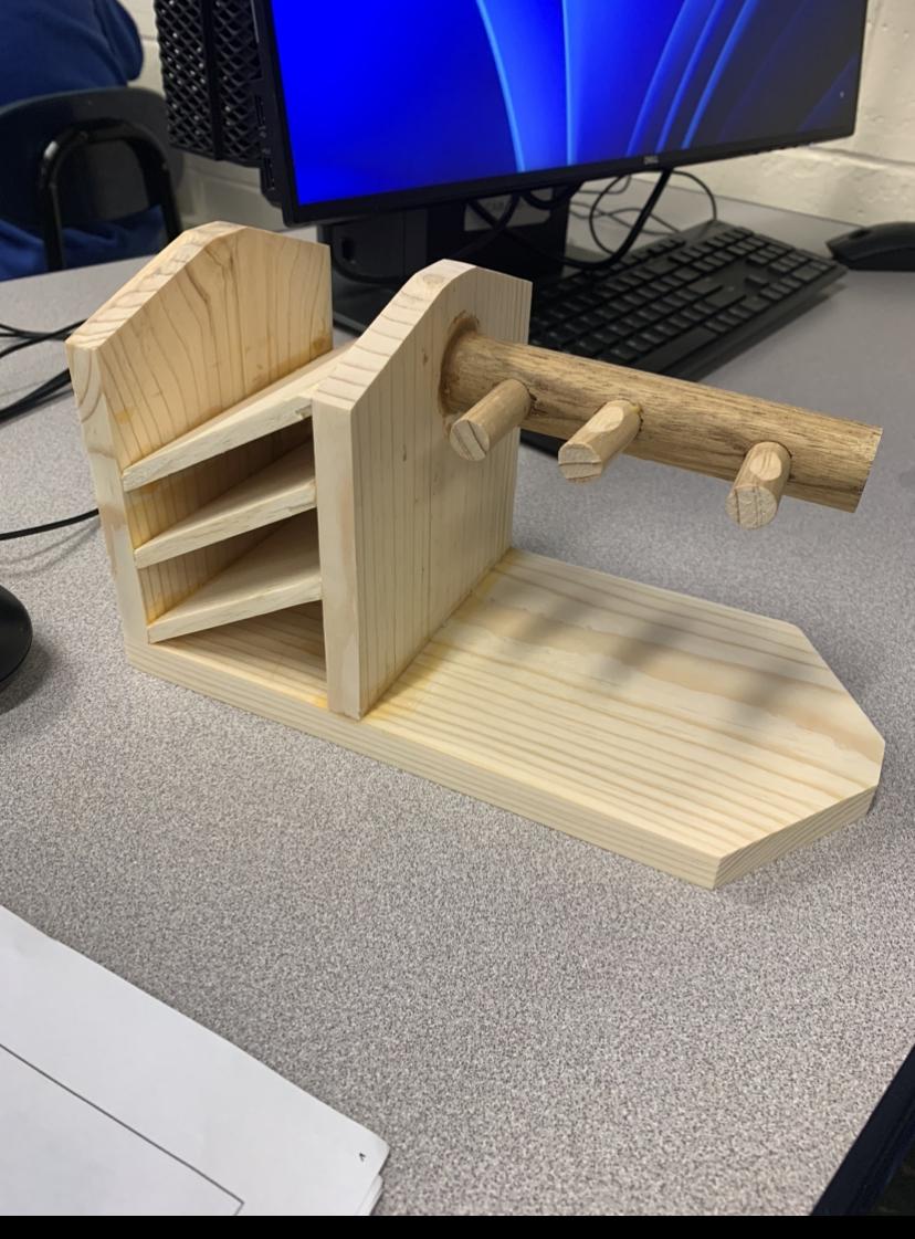 DIY Key Phone Holder