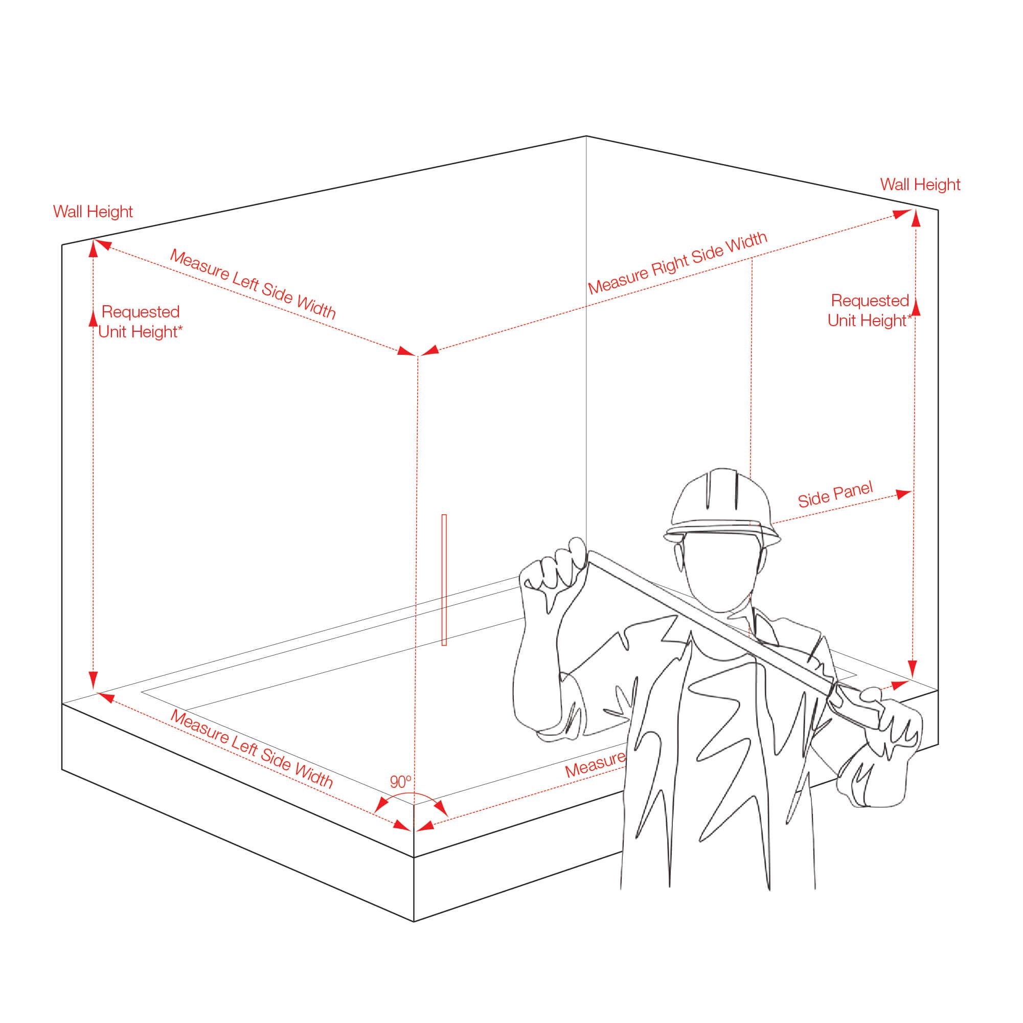 Glass Shower Doors Installation Steps 5 Steps Instructables