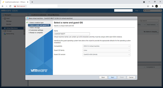 Creation of the First Virtual Machine