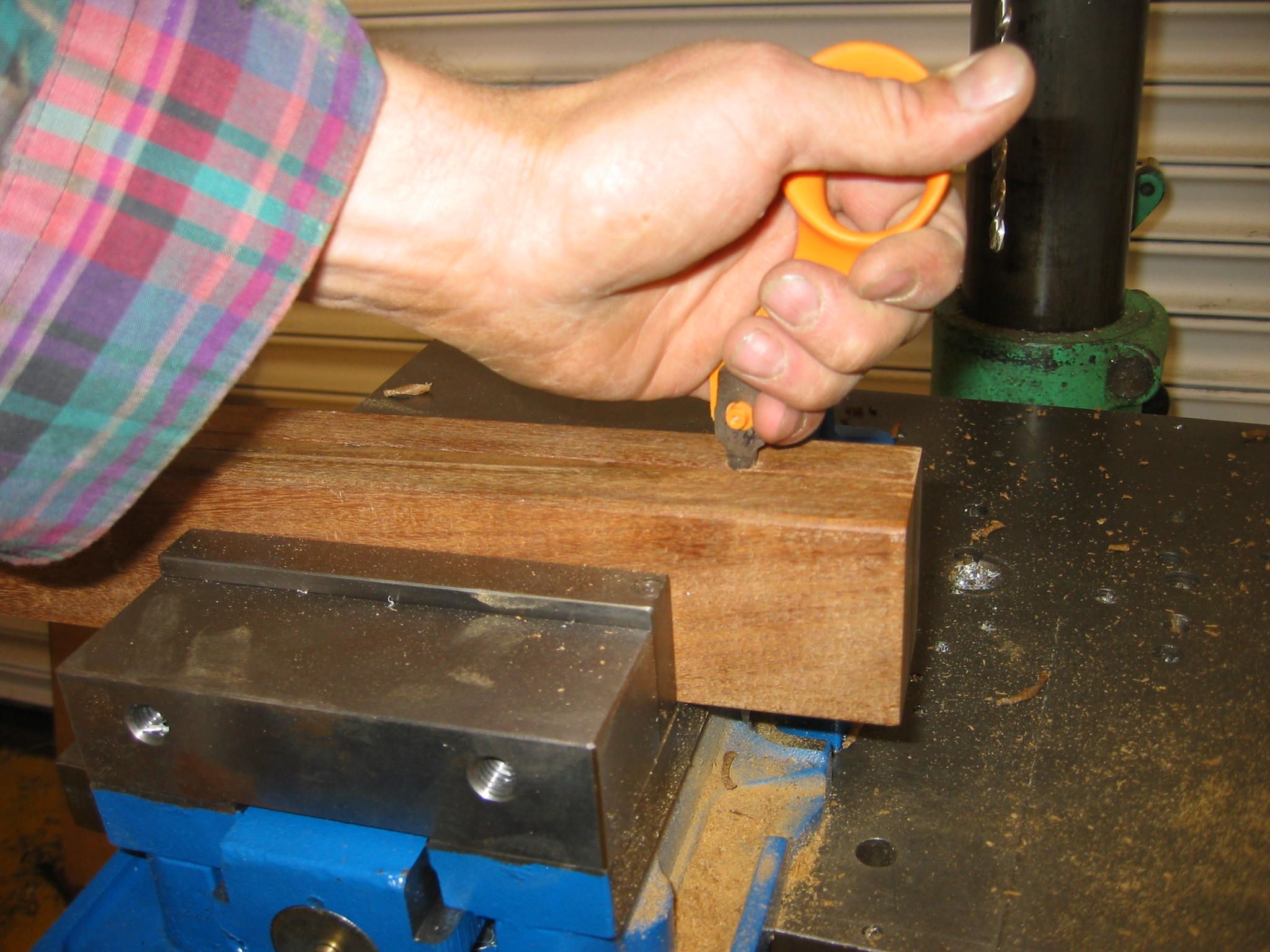 Cookie Tin Banjo Part 2 Make a Tuning Peg Shaver 6 Steps (with