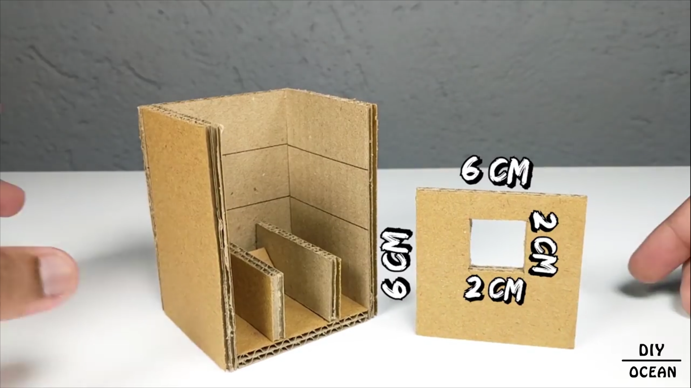 How to Make GumBall Candy Dispenser Machine From Cardboard DIY at Home ...