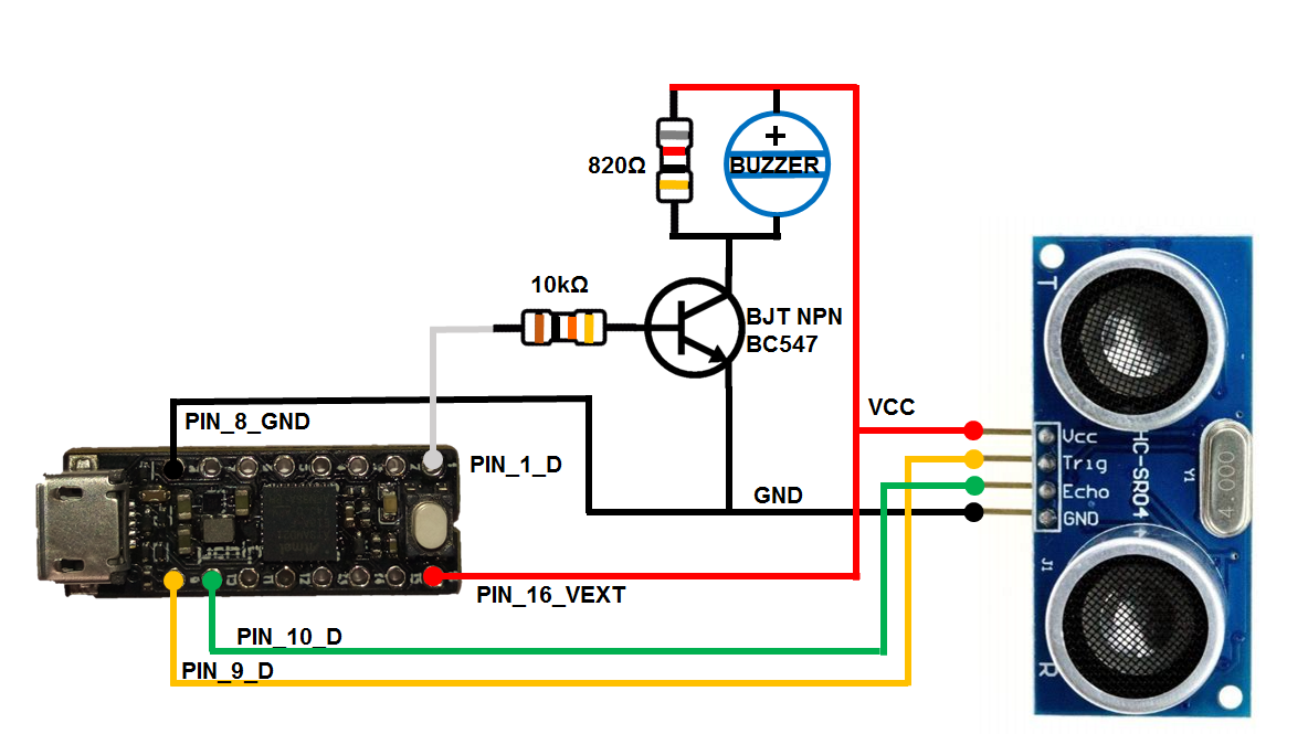 BEEP Like a Car! Sonar Sensor : 3 Steps - Instructables