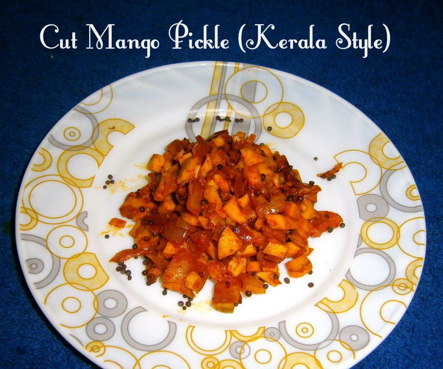 Cut Mango Pickle (Kerala Style)