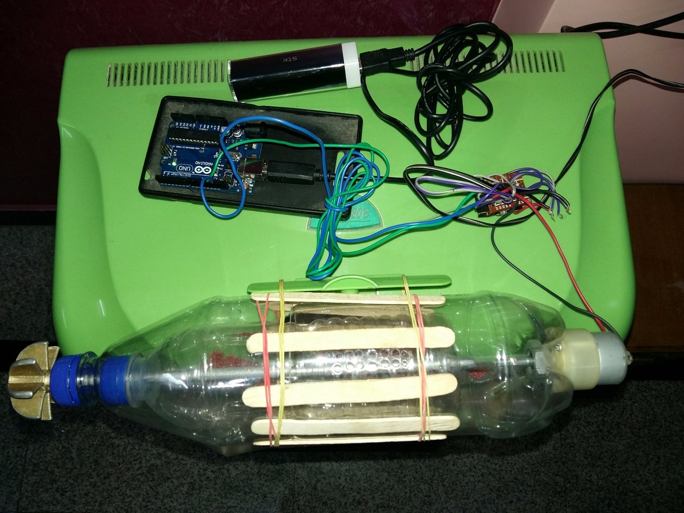 Simplest Automatic Fish Feeder 6 Steps with Pictures Circuit Diagram