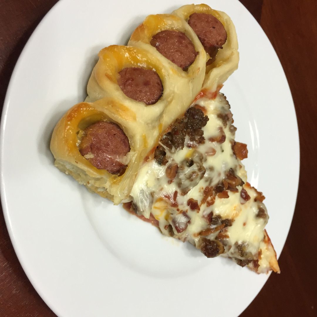 Hot Link Crust Meatlover's Pizza : 4 Steps (with Pictures