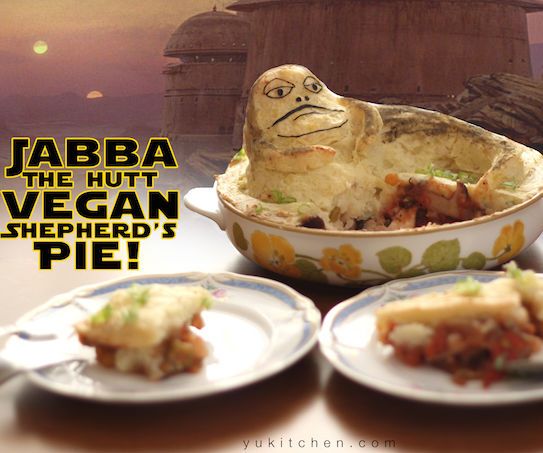 Jabba the Hutt Vegan Shepherd's Pie 