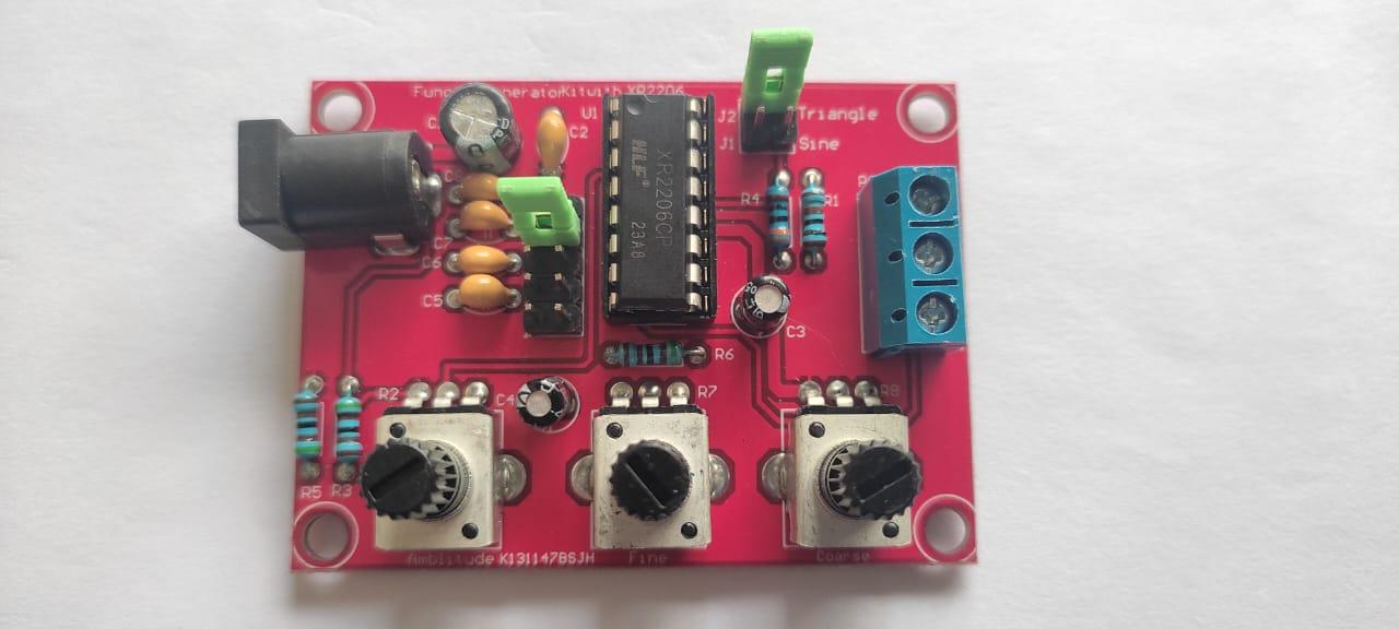 XR2206 DIY Function Generator Kit Build & Review - YouTube