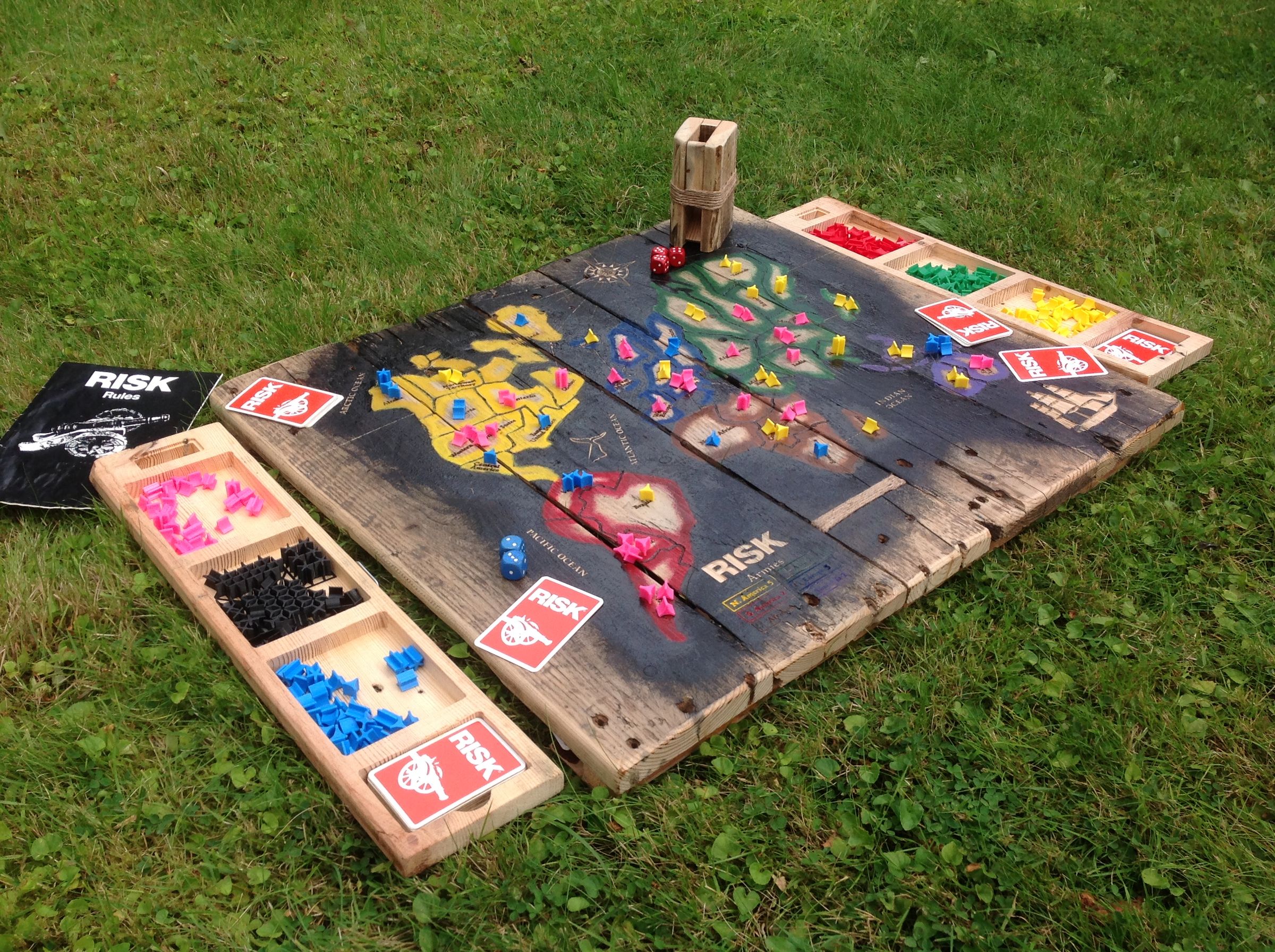 Risk Board Game Pieces