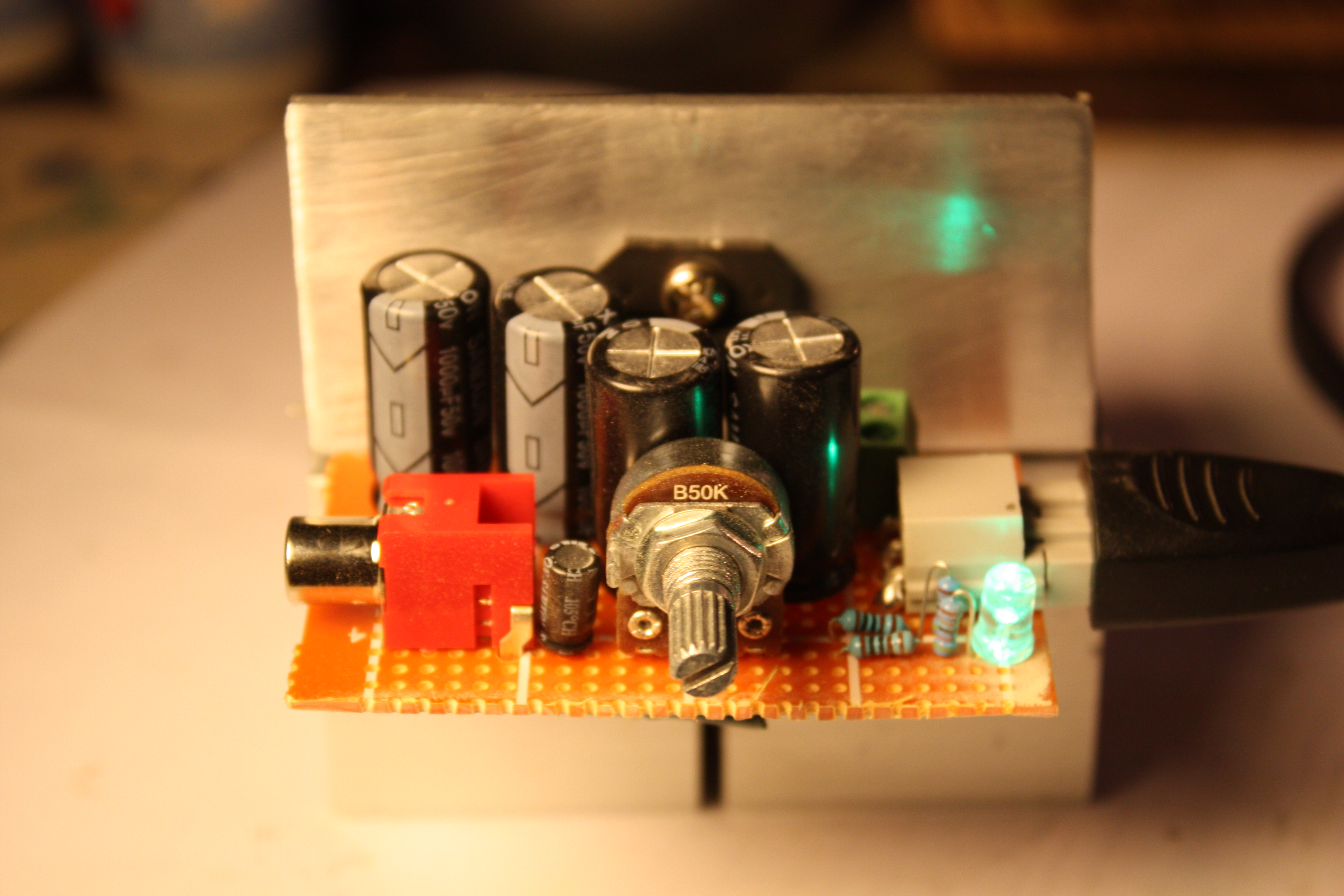 LM3875 56W Mono Amp Build