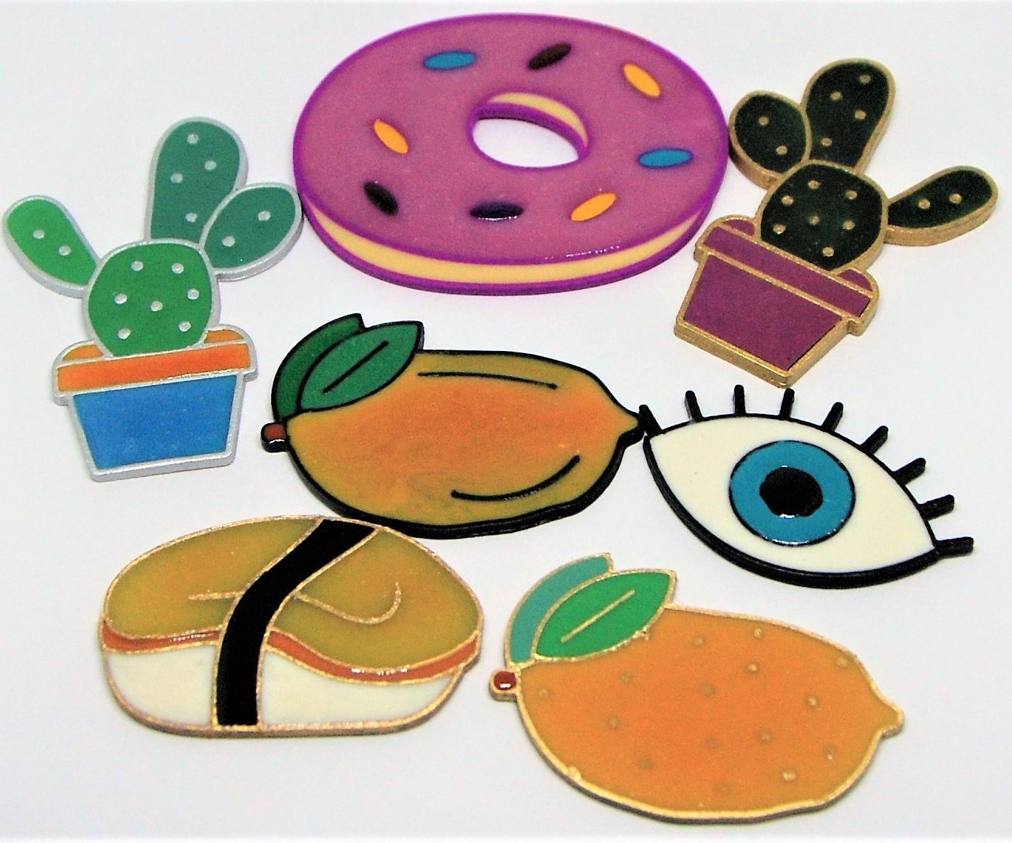 DIY Epoxy 'Enamel' Pins  