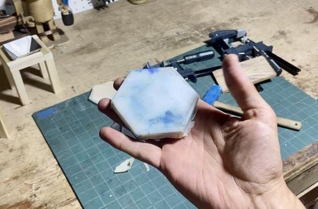 Hexagon HDPE Press Base