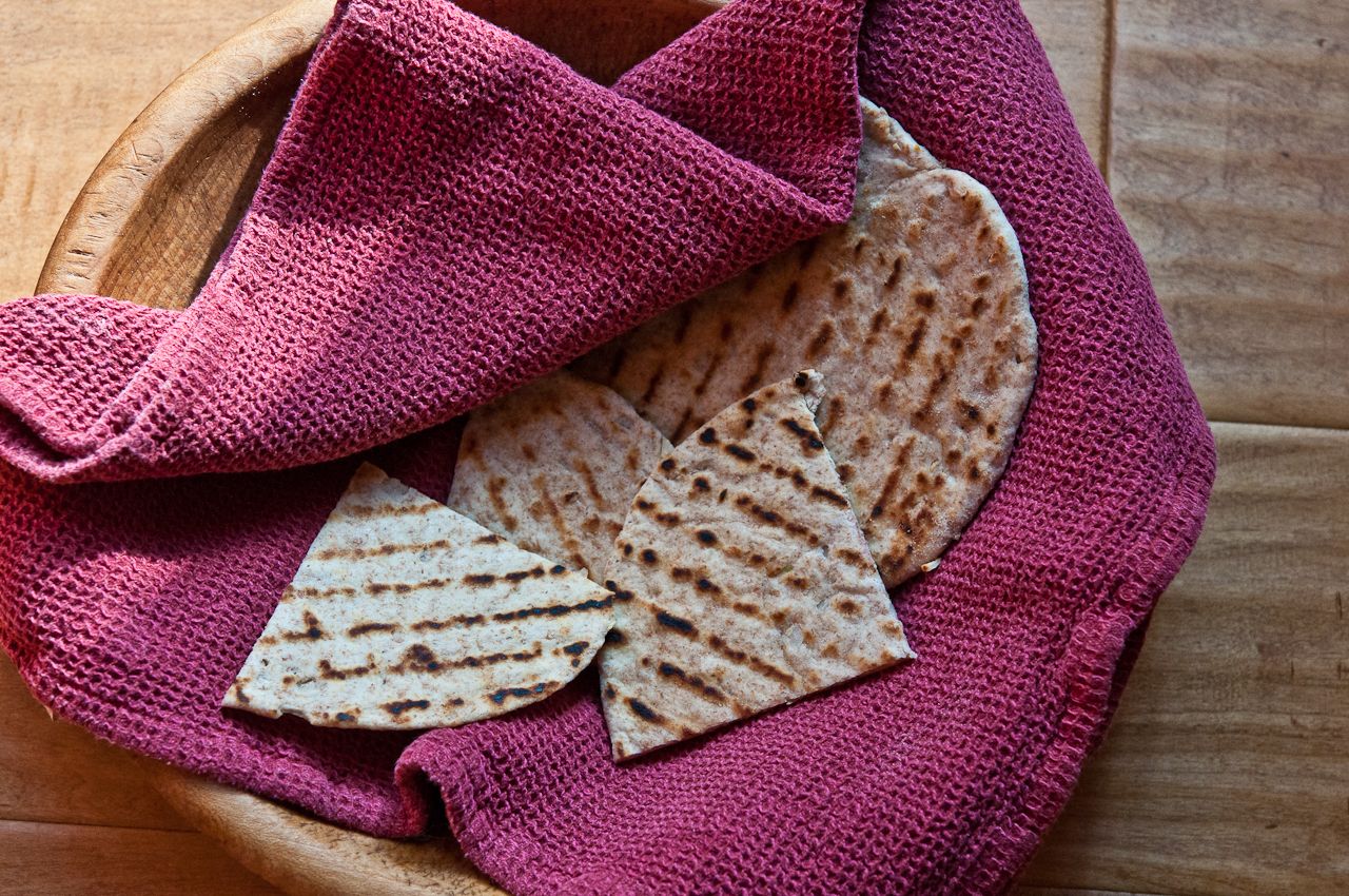 Grilled Garlic Flatbread