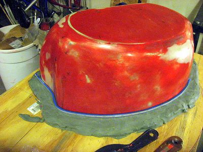 Create a Parting Between the Left and Right of the Shape