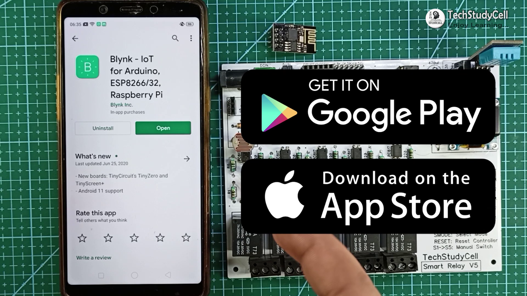 Home Automation Using Arduino and WiFi Module ESP01 | Arduino ESP8266 ...