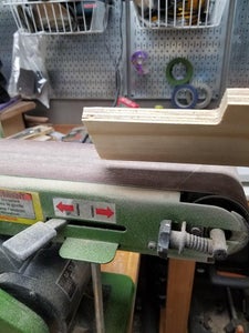 Shaping the Edges of the Inserted Pieces