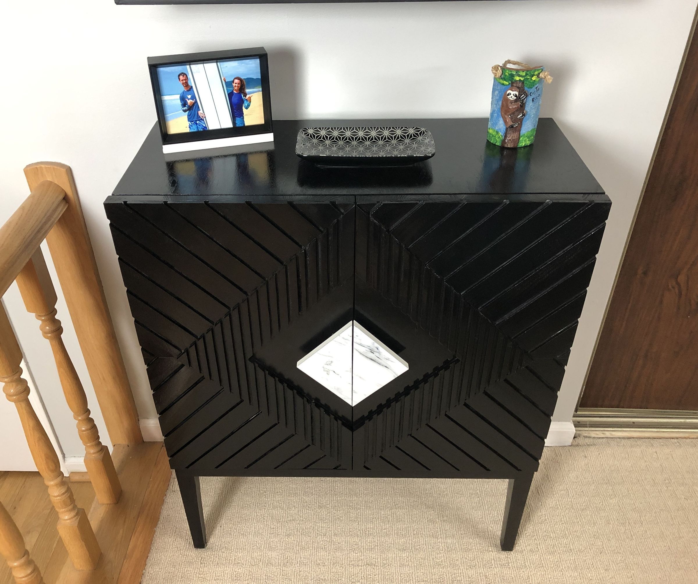 Anthropologie-Inspired Cabinet From a Worn Out Display Shelf