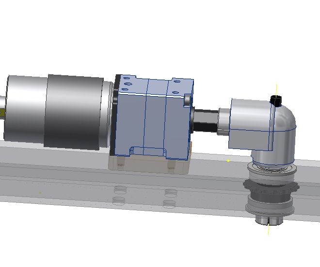 90 Degree Adapter for VexPro Gearbox for FIRST Robotics