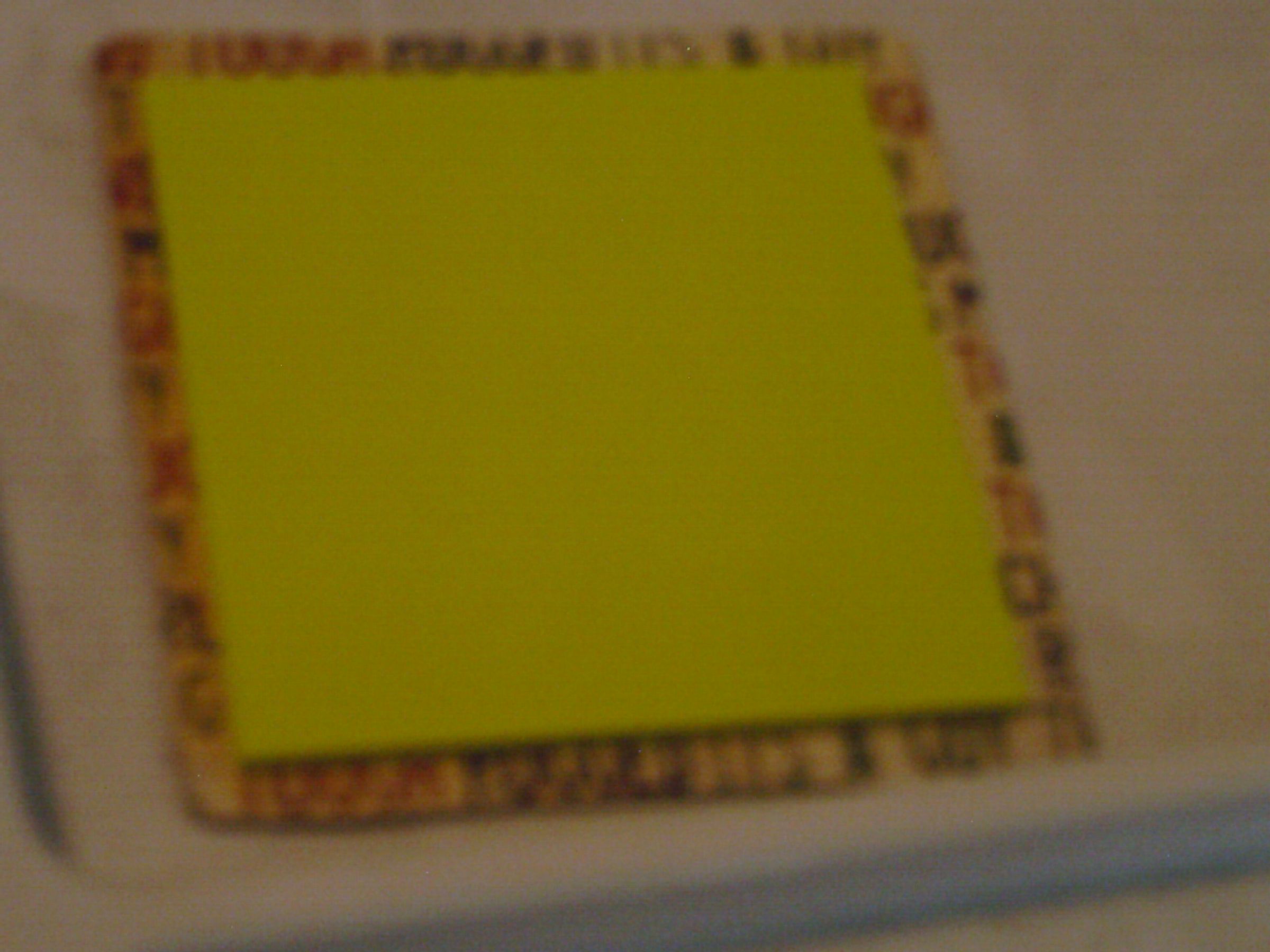 Coaster Postit Note