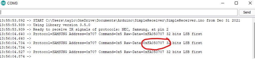 Remote Decoding Code