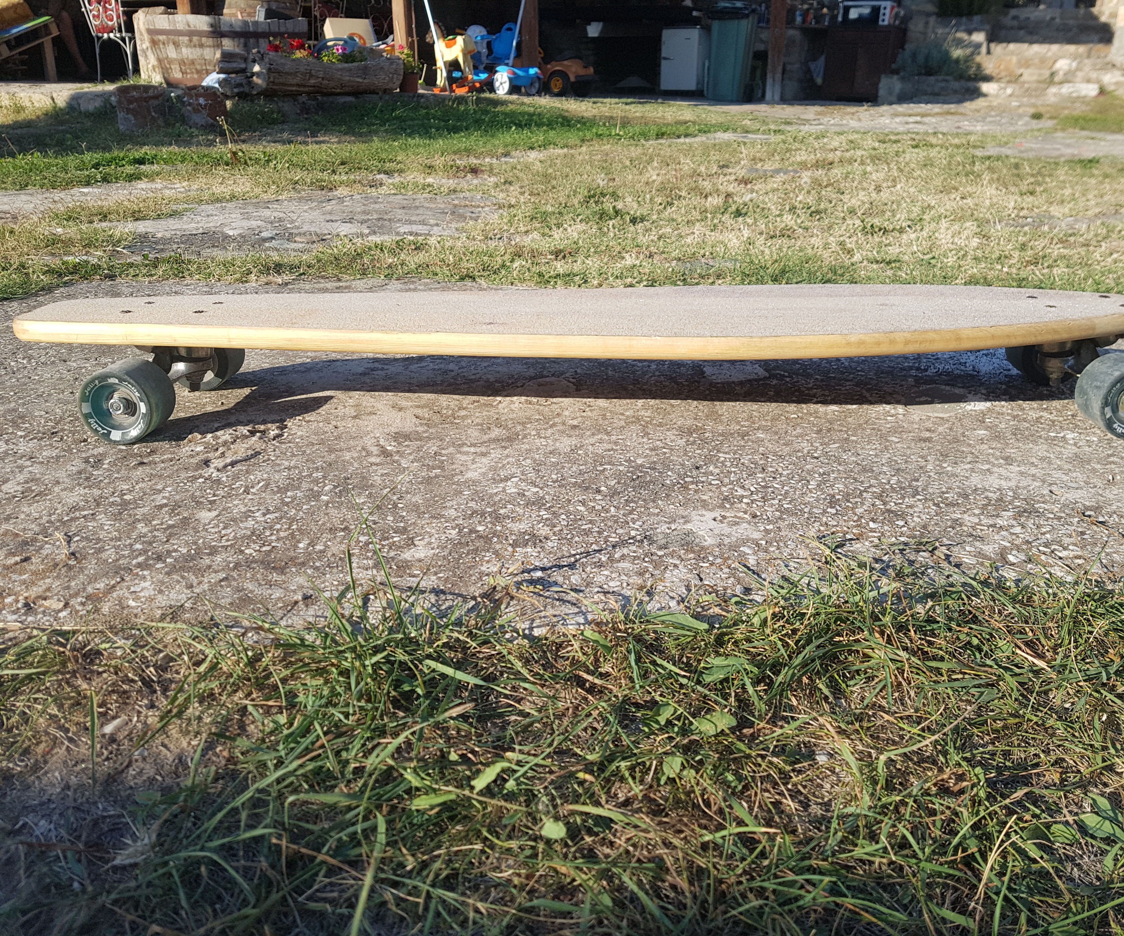 Longboard From Scrap Wood 