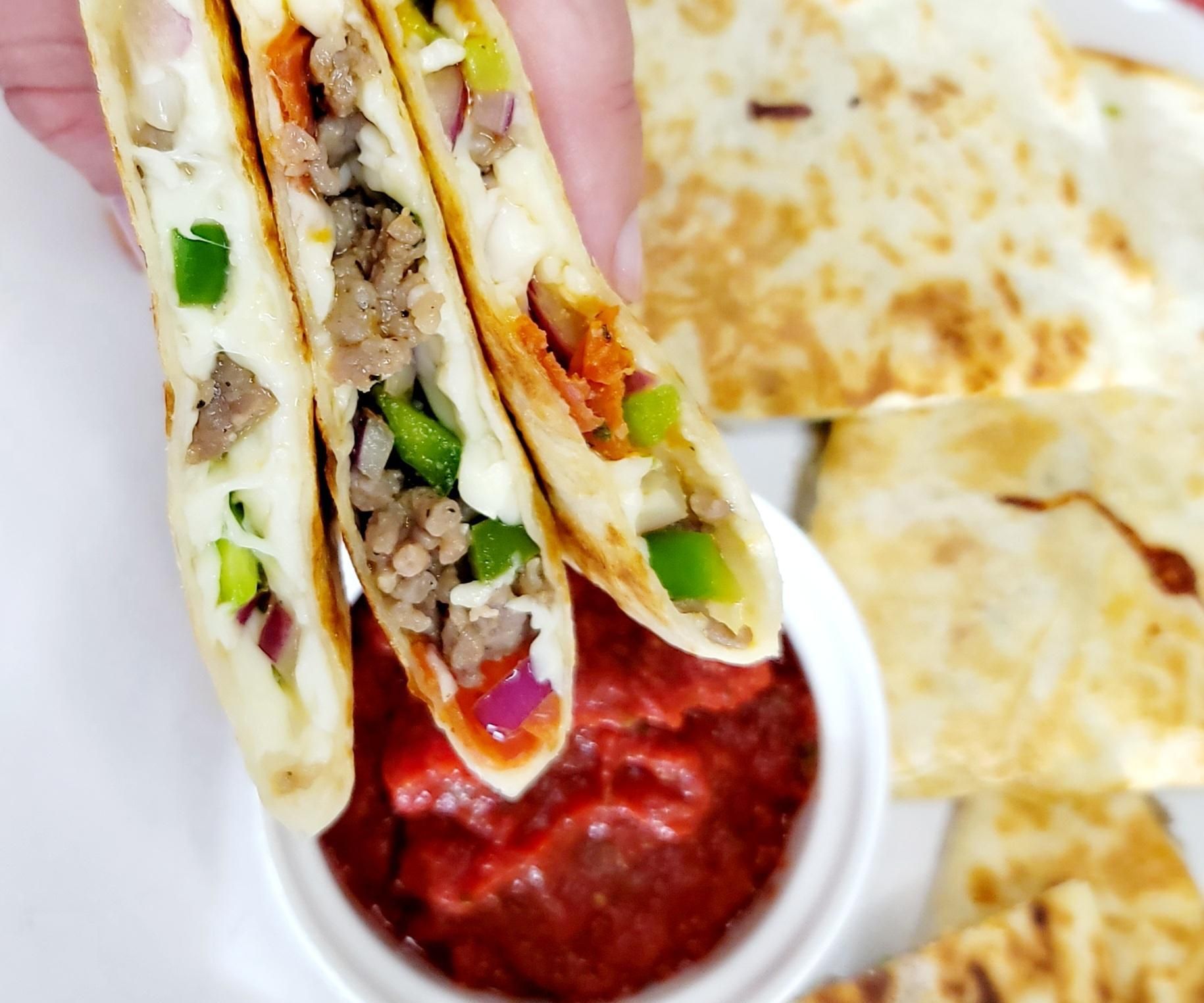 Supreme Pizzadilla W/ Marinara 