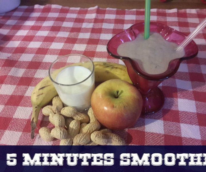 5 Min. Fruit & Milk Smoothies (quick and Easy)
