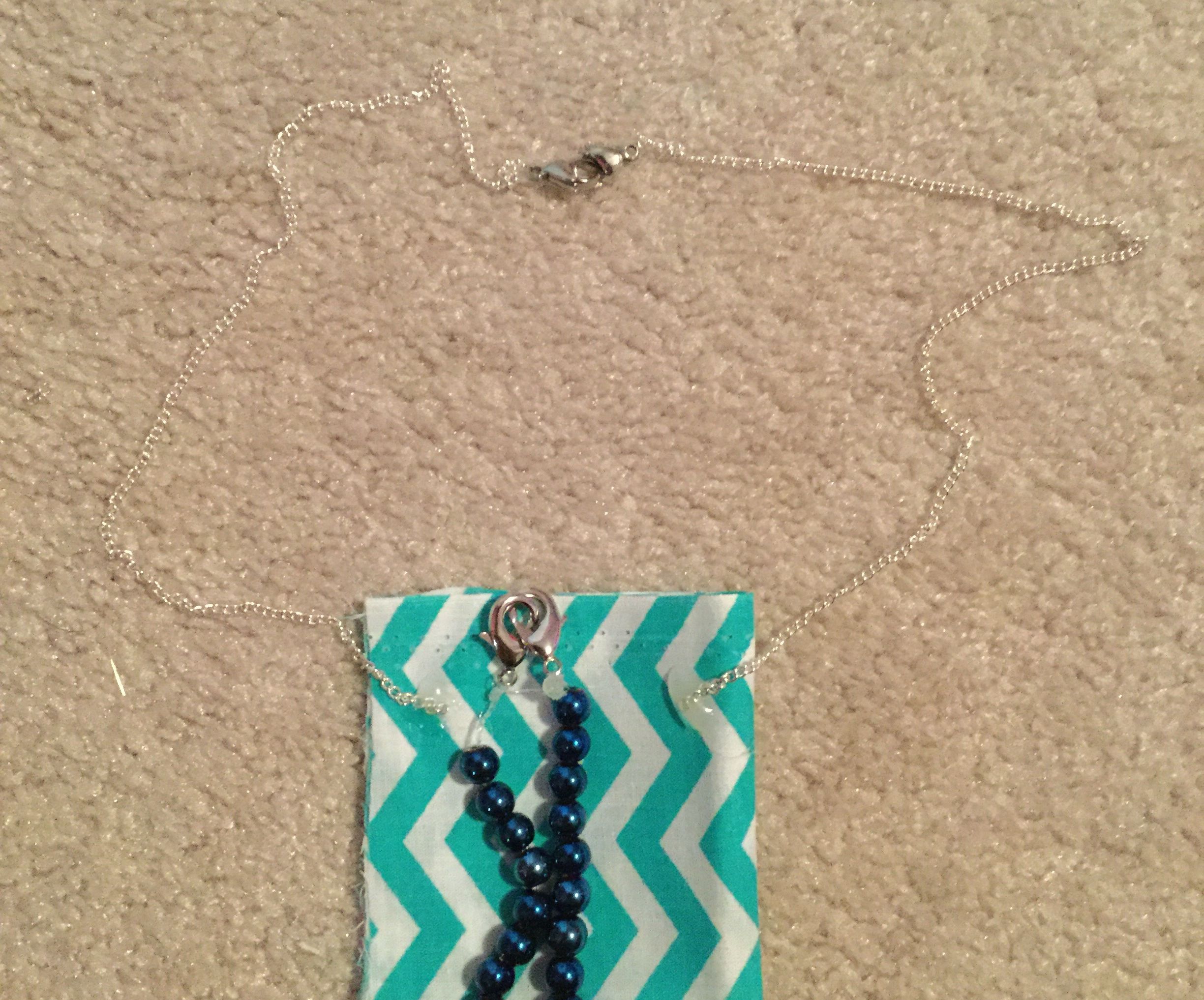 Necklace Bag, With Bracelet 