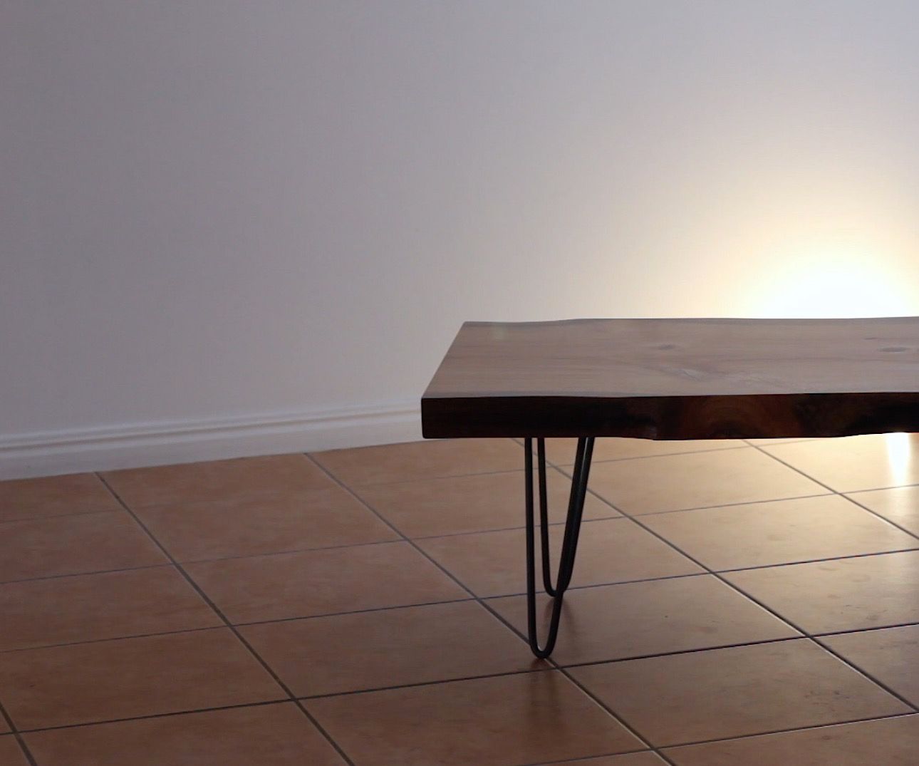 How to Turn a Tree Into a Coffee Table
