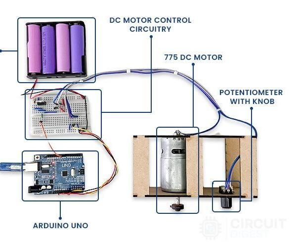 Speed Controlling of DC Motor Using MOSFET