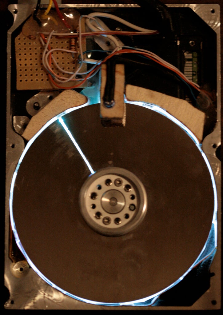 Hard Drive Persistence of Vision (HDPOV)