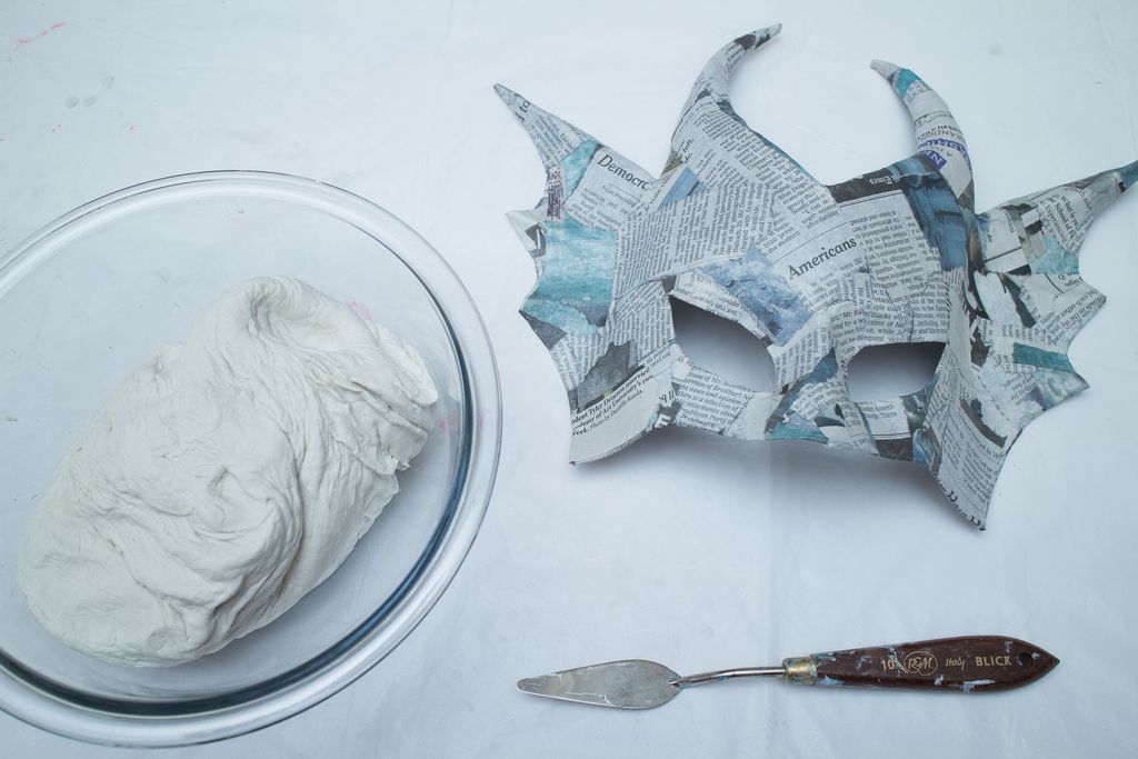 Using Paper Mache Clay to Add Details