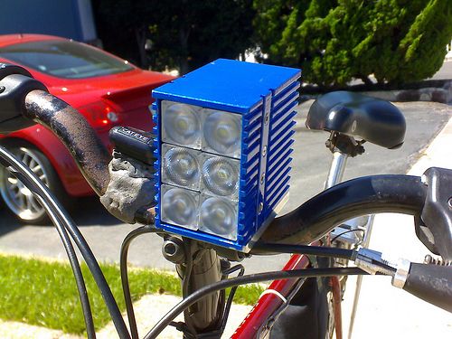 Kilo-Lumen Bike Headlight