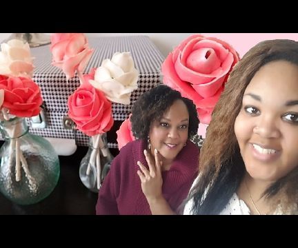 Valentine's Day Rose Cake Pops