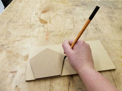 Cut Out MDF Pieces.