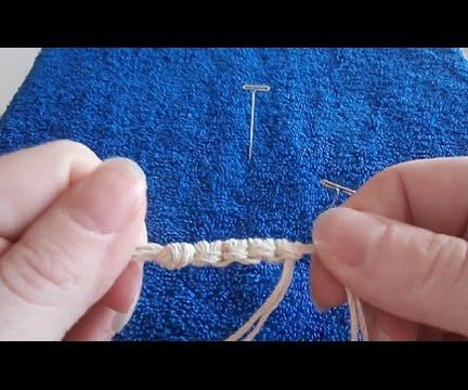 How to Tie a Vertical Lark's Head Knot to Make Hemp Necklaces