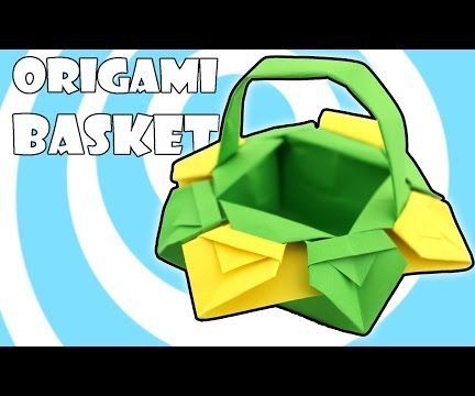 Easter Origami Basket