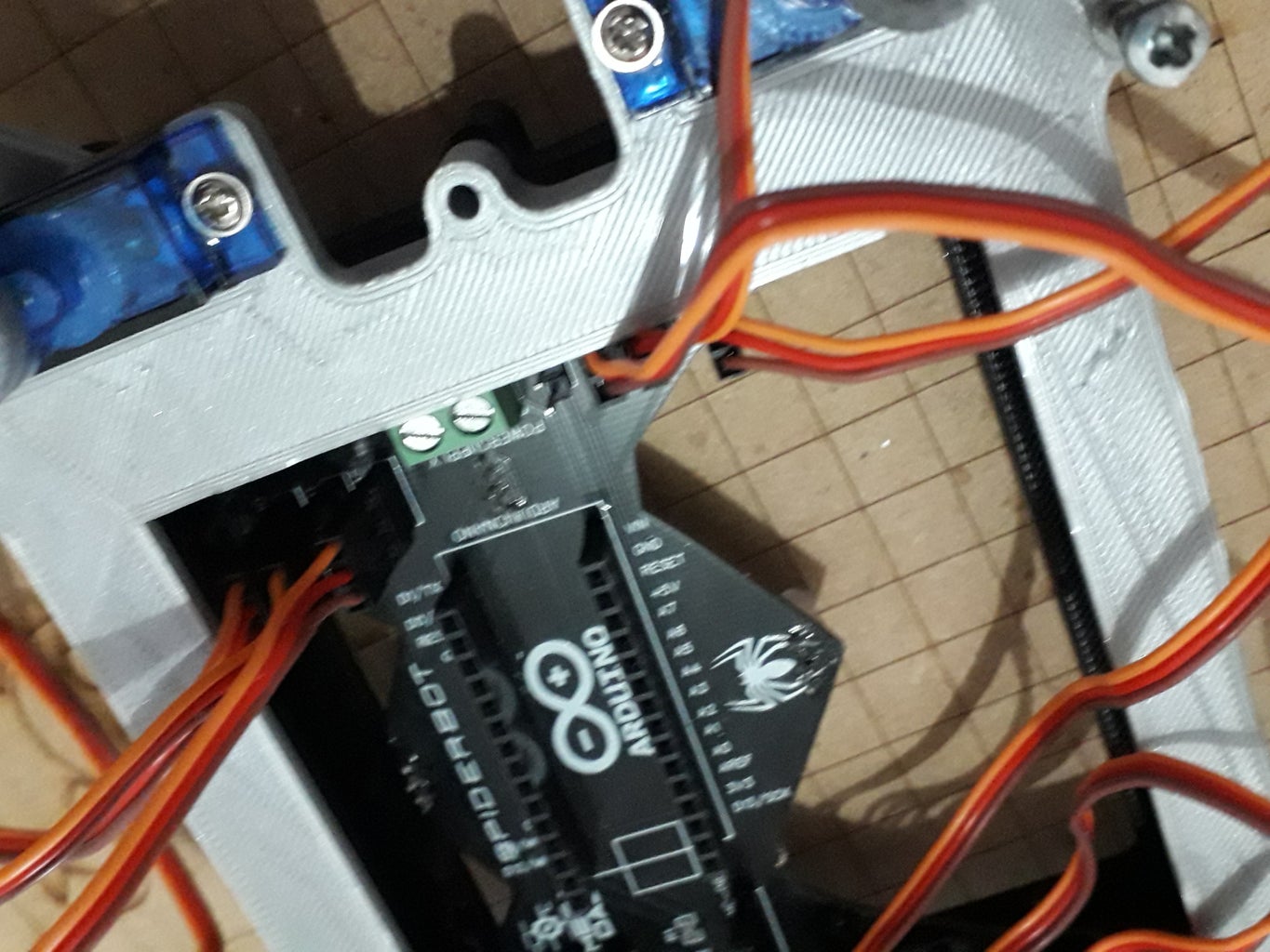 ARDUINO SPIDER ROBOT (QUADRUPED) : 7 Steps - Instructables