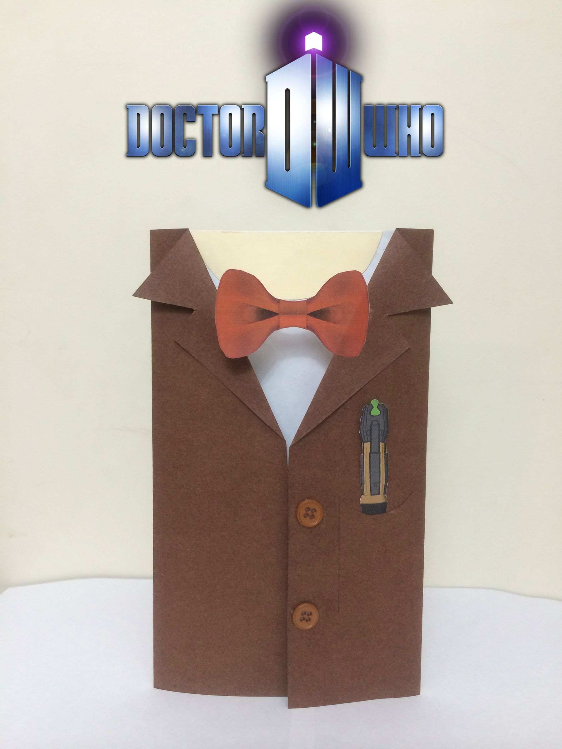 Doctor Who Birthday Card