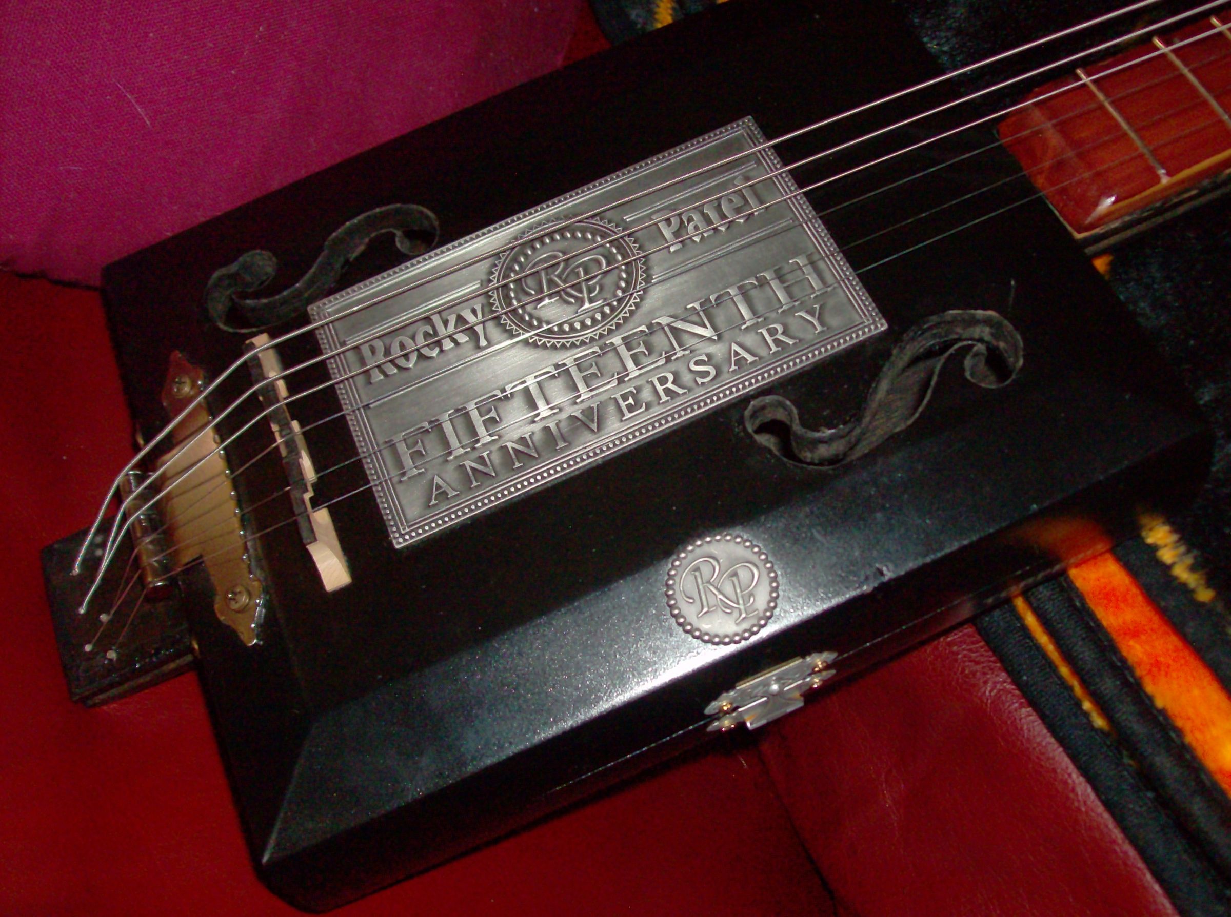 Black Beauty Cigar Box Guitar