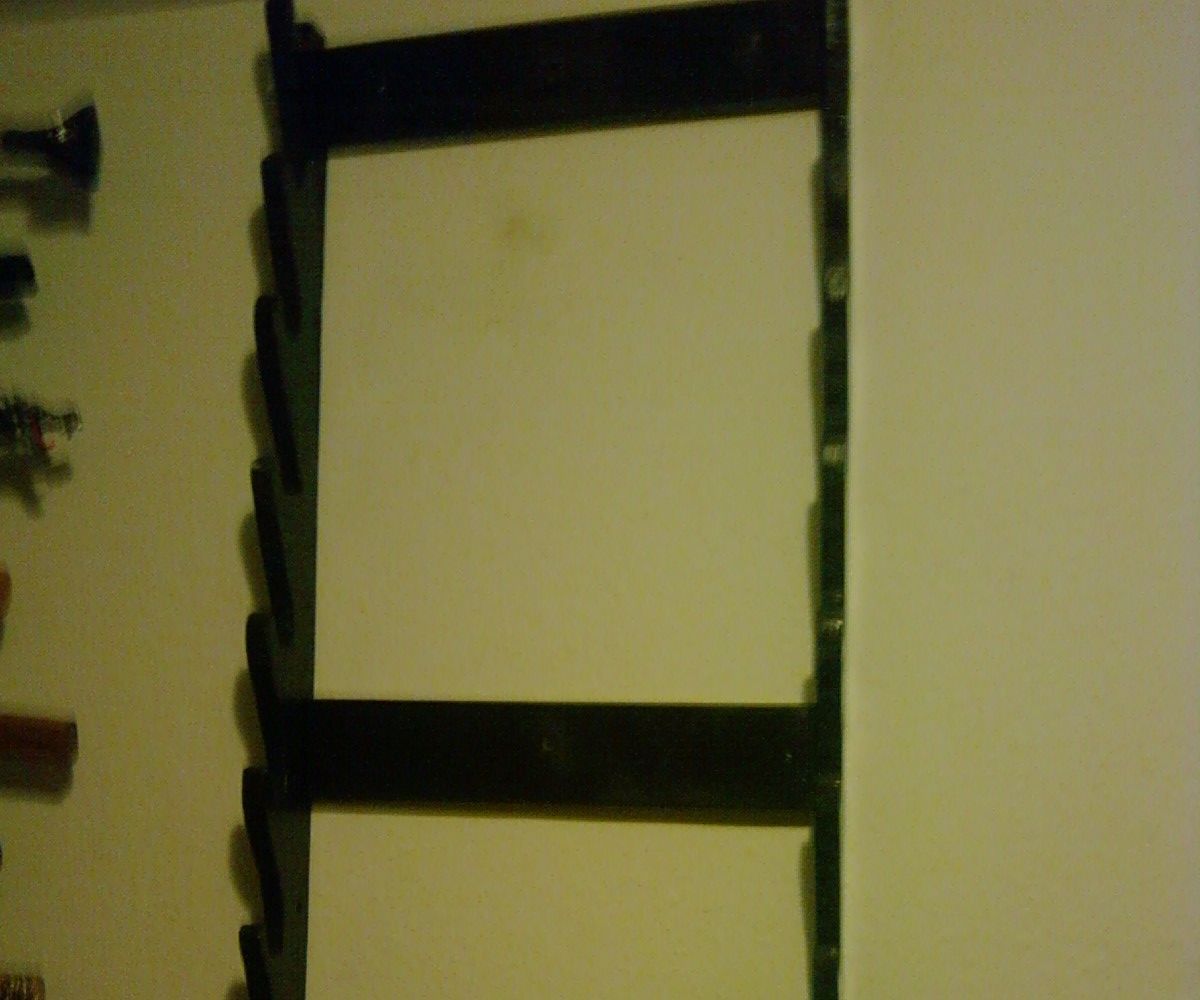 Wall Mounted Weapon Rack