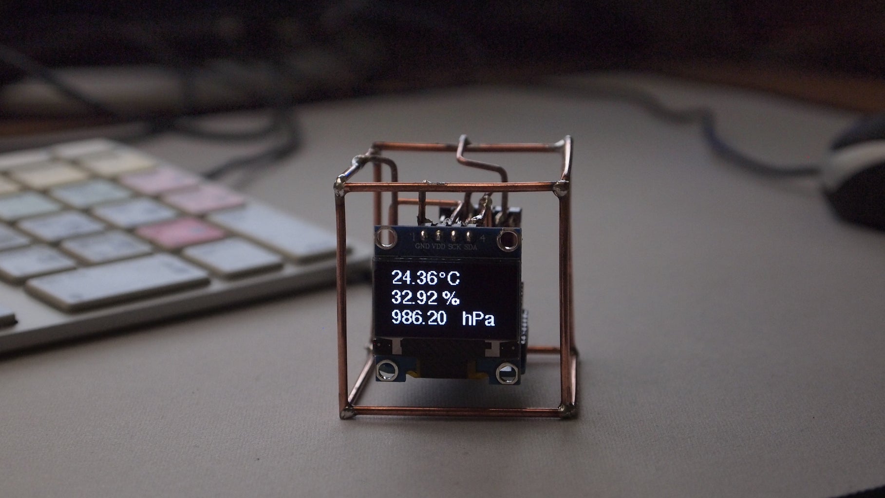 How to Make Pocket Sized IoT Weather Station : 7 Steps (with Pictures ... Circuit Diagram