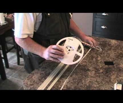 Under Cabinet LED Lighting Installation 