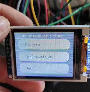 Arduino & TFT Screen Volume Mixer