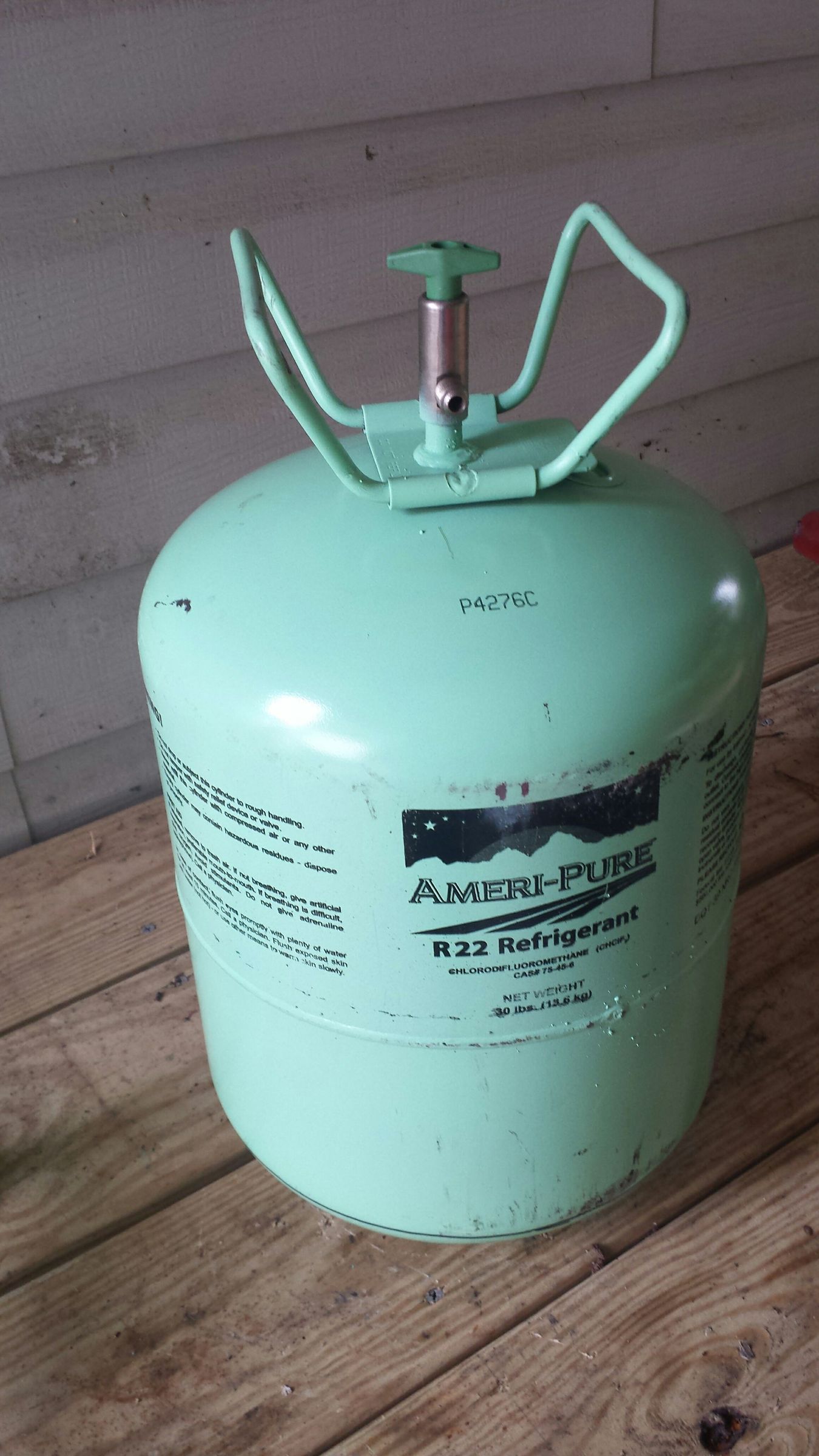 HVAC work van hose reel