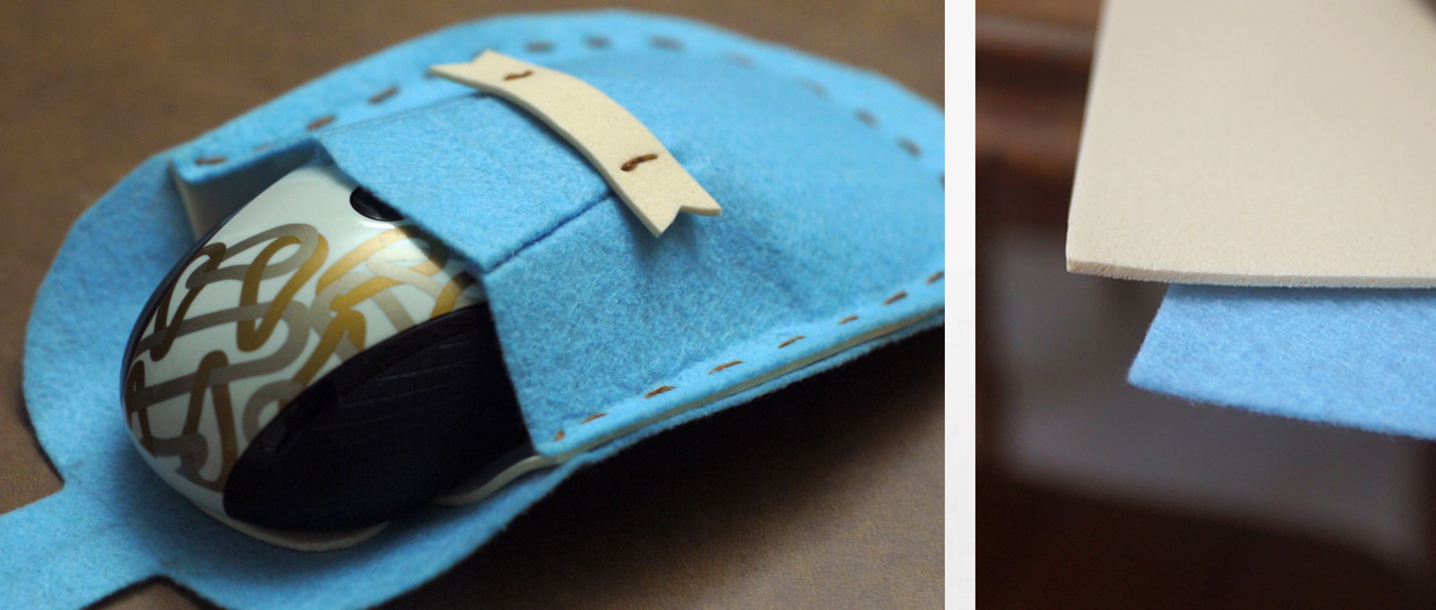 Make a Pouch for Your Wireless Mouse : 7 Steps (with Pictures ...