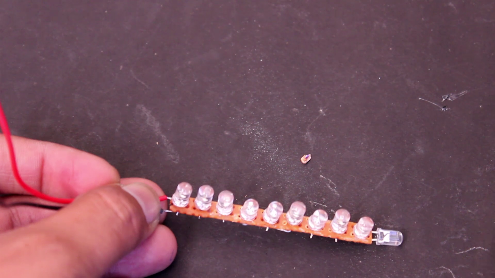 Make Rotating Christmas Tree Light Using LED's and Toy Motor 7 Steps