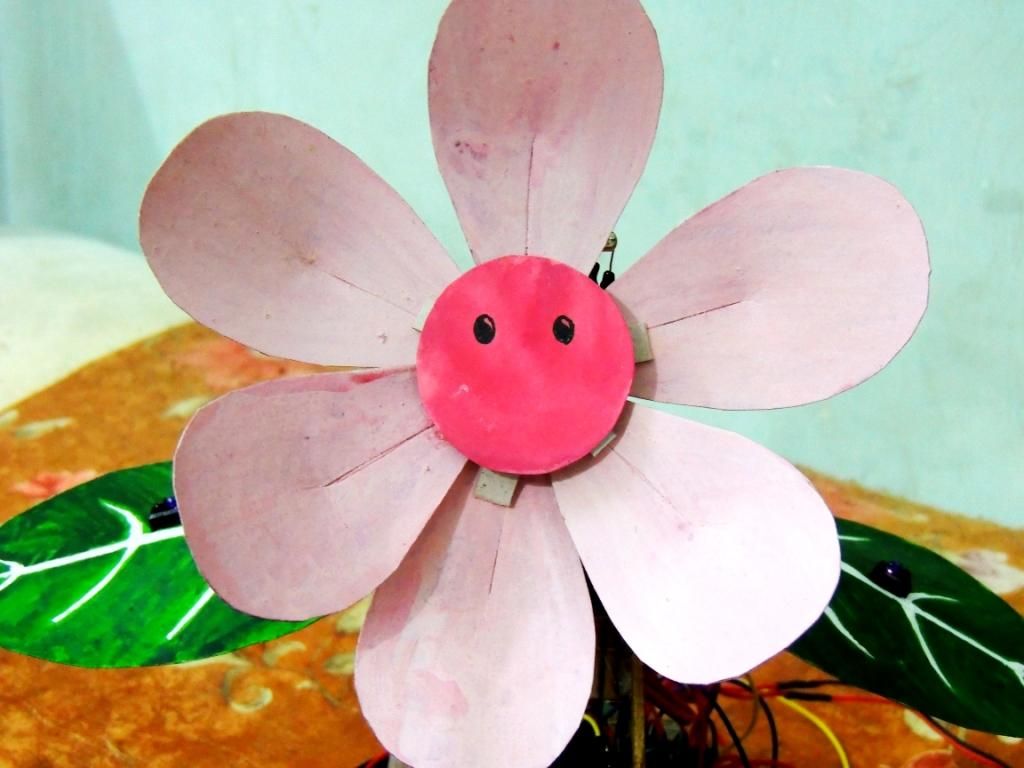 Flora- an interactive flower