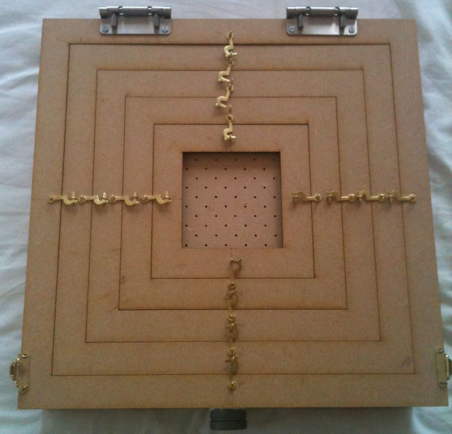 Lasercut Vacuum Former With Hinged Sizer